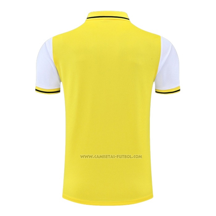 Camiseta Polo del Borussia Dortmund 2022-2023 Amarillo y Blanco